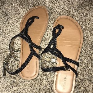 🍭Black Sandals🍭